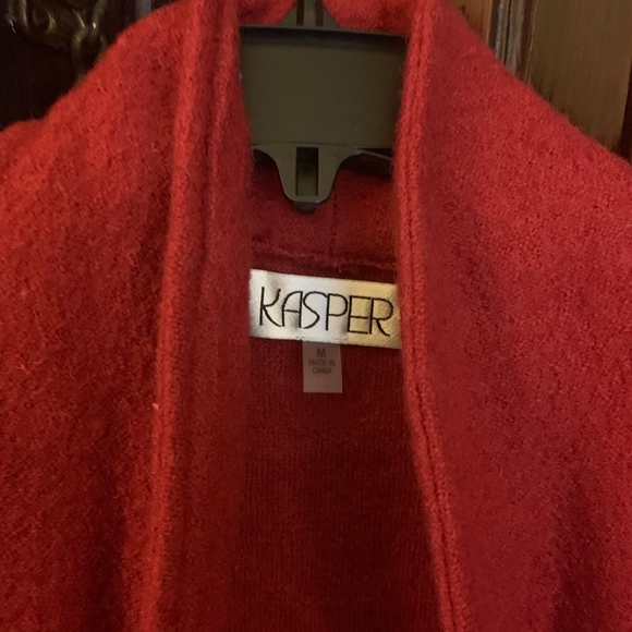 Red Kasper Size Medium Jacket - Picture 4 of 4
